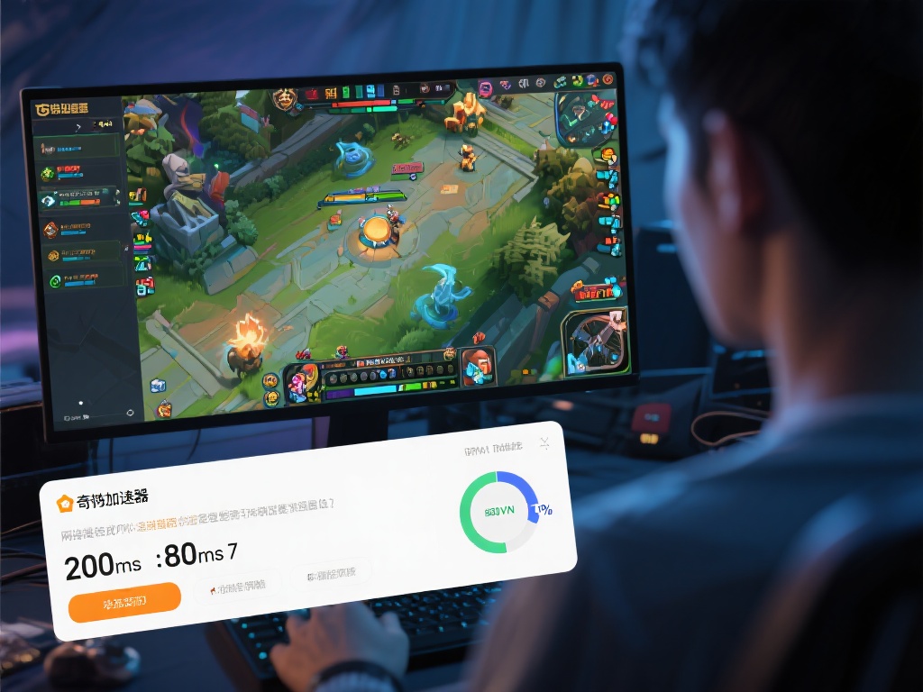 奇游加速器如何调整VPN提高游戏网络连接体验 以《英雄联盟》为例,这款多人在线游戏对于网络连接的