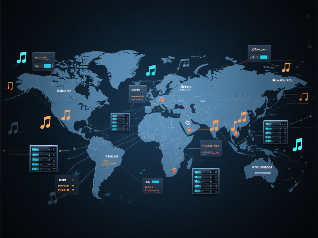 酷狗VPN下载指南:畅享流畅音乐体验的完美选择 服务器覆盖范围:越广的服务器分布,音乐资源解锁能力