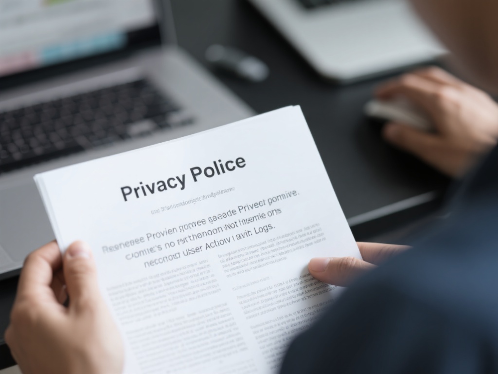 隐私政策：务必阅读提供商的隐私政策，确保他们承诺不